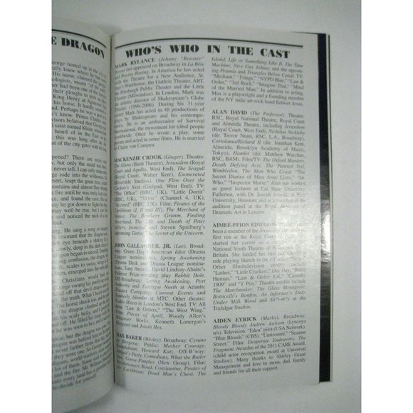 Jerusalem Playbill 2011 The Music Box Ticket Flyer Mark Rylance John Gallagher - Picture 10 of 11